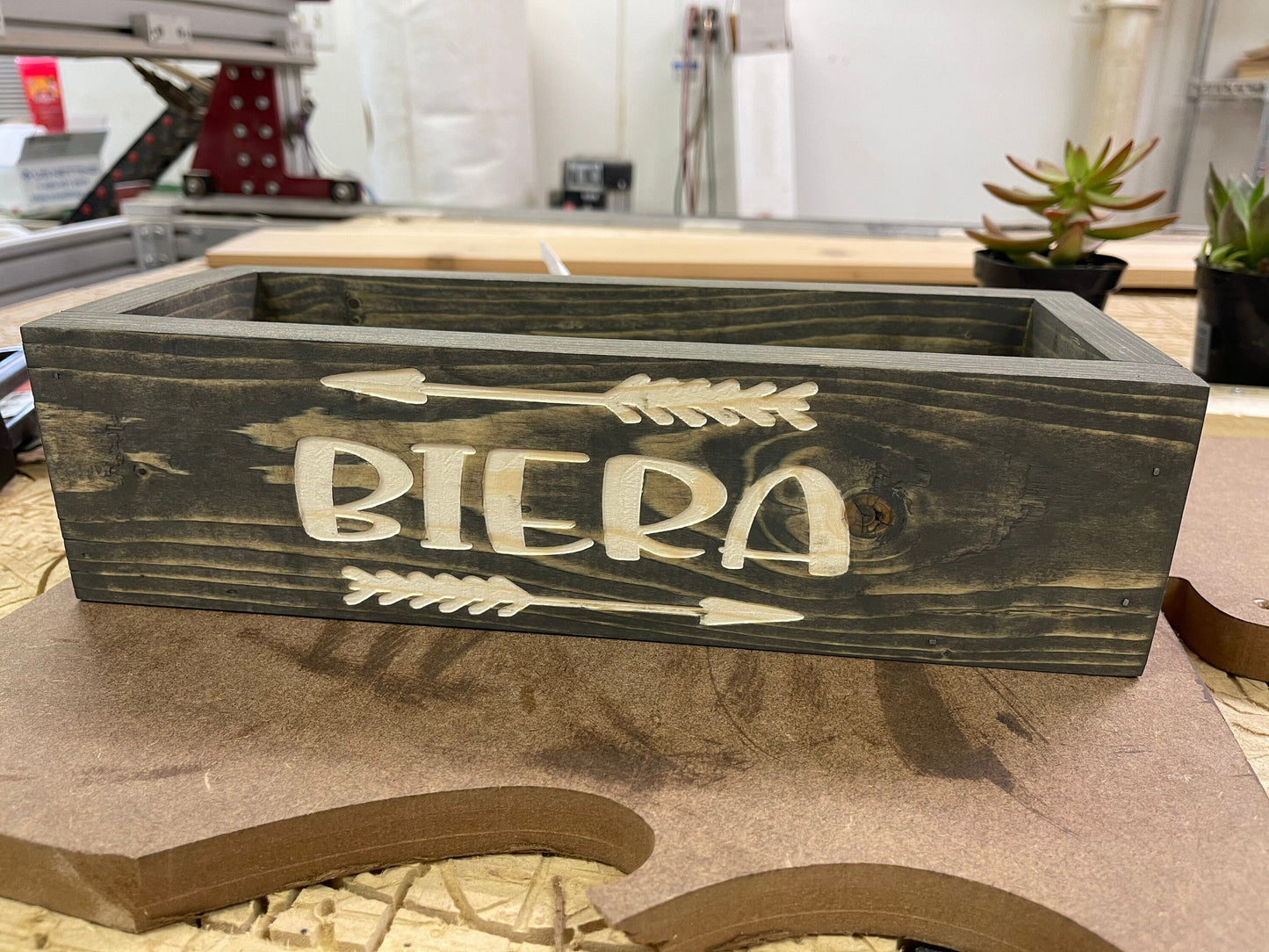 Succulent Planter Box - 3-plant
